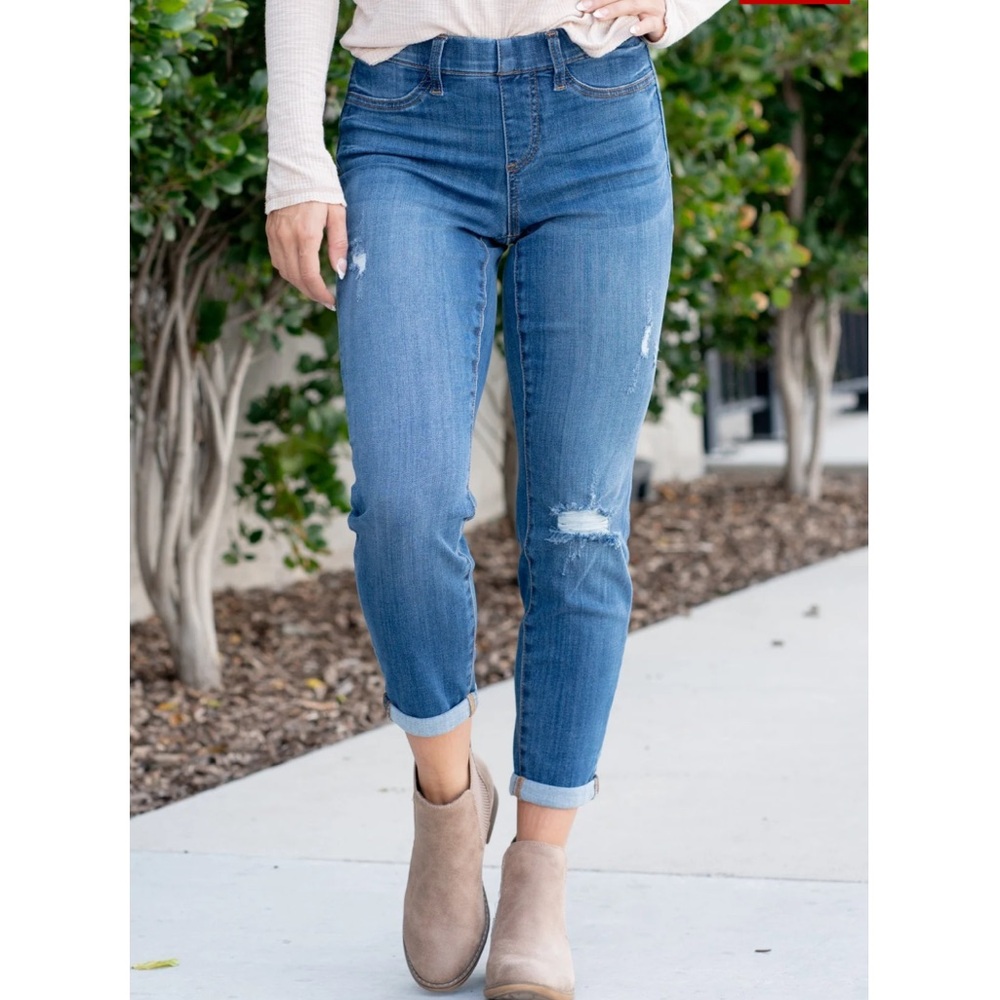 Judy Blue Boyfriend Jeans 5/27 EUC